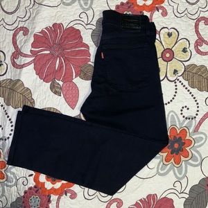 Black Levis Wedgie Fit Straight